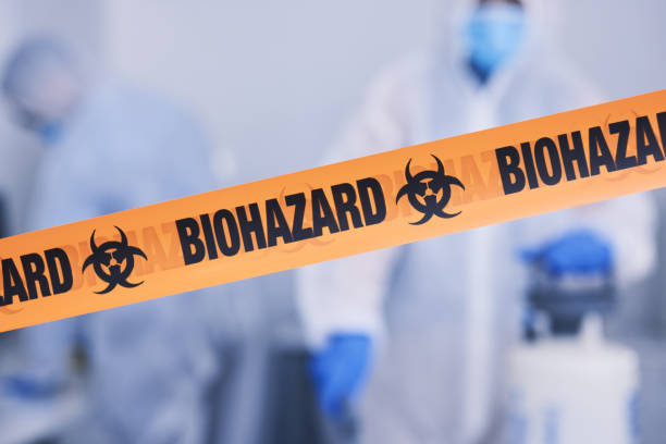 Professional Crime Scene Cleanup technician working in Beach City, TX